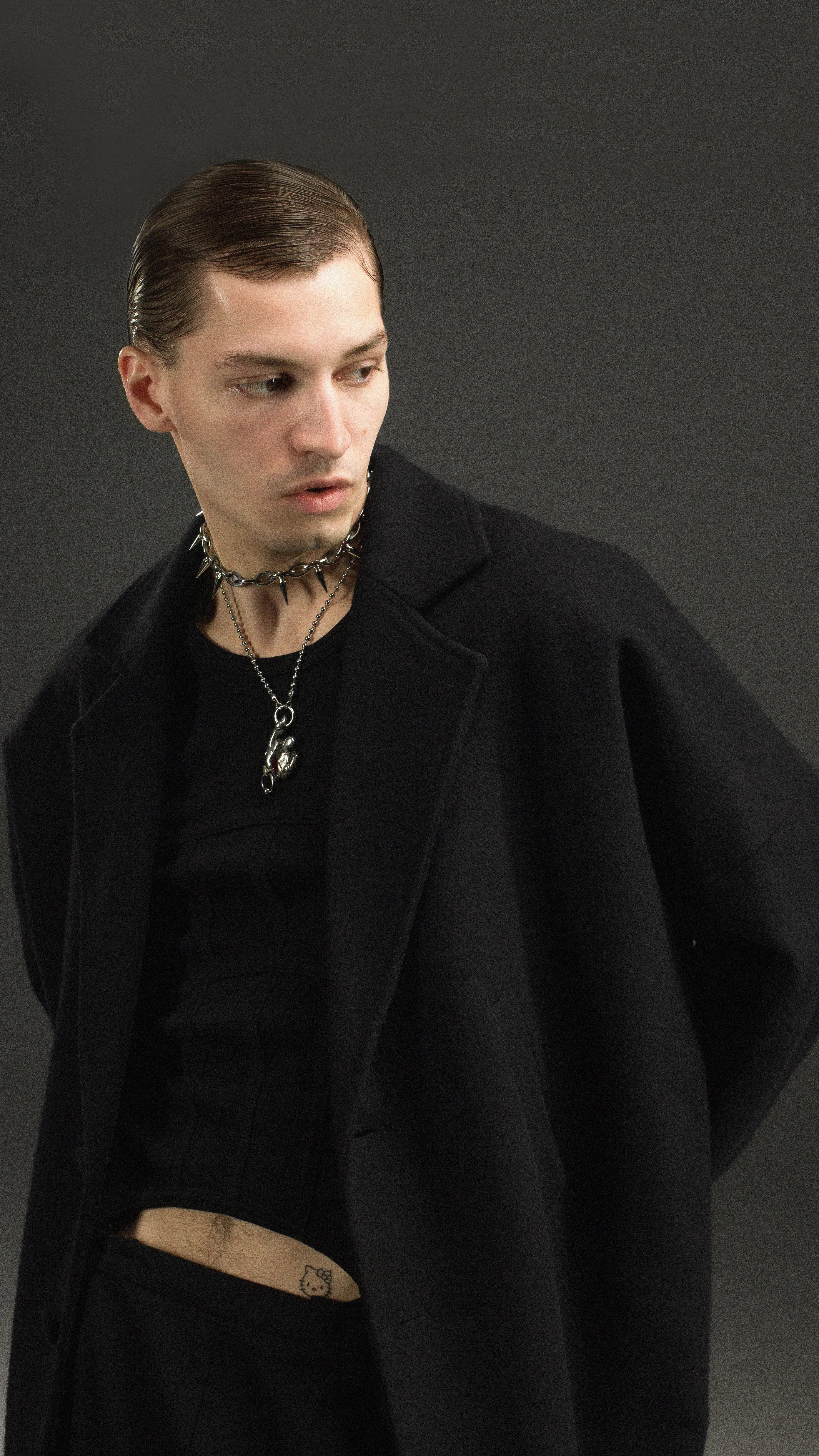 Wool Coat Black