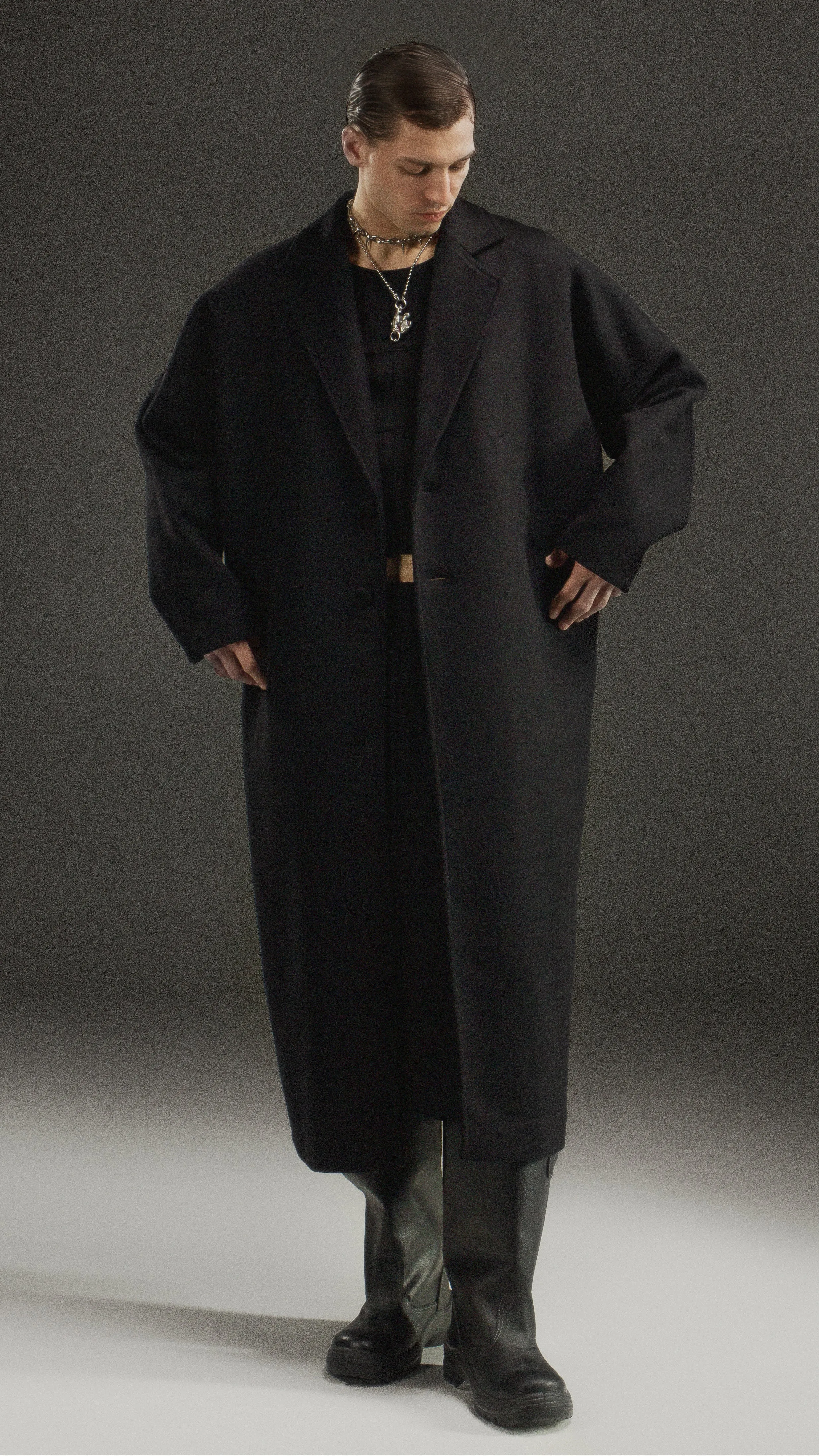 Wool Coat Black