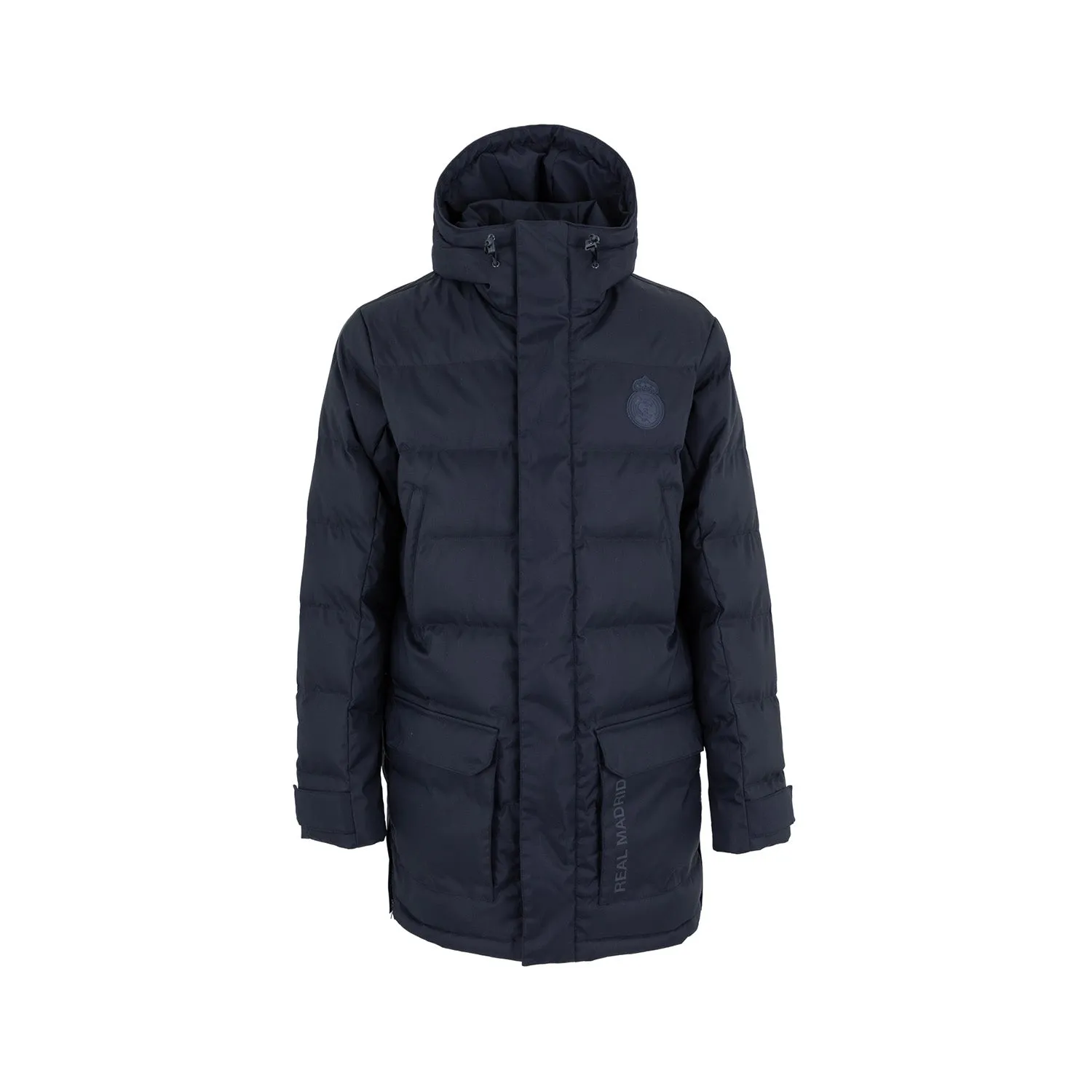 Youth Outerwear Long Padded Parka Coat Navy