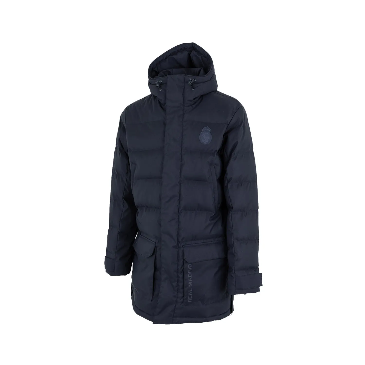 Youth Outerwear Long Padded Parka Coat Navy
